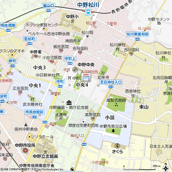 山久プロパン株式会社付近の地図
